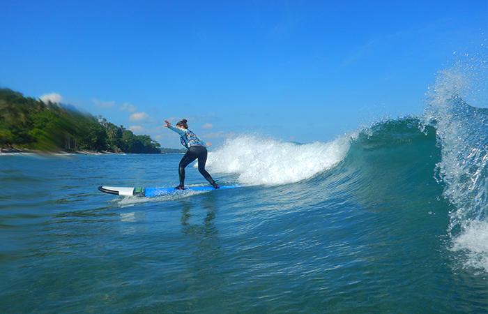 Learn to surf in Lombok island