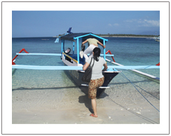 Snorkeling tour to Gili Trawangan Lombok island